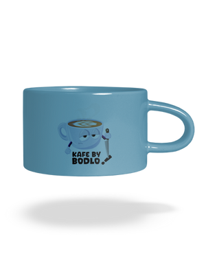 Kafe by bodlo hrnek makronka Blue Macaron