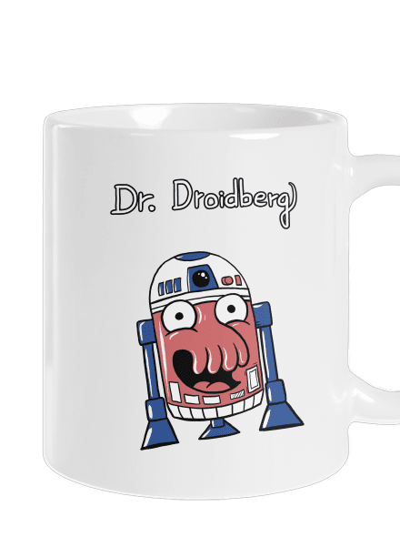 Dr. Droidberg klasický hrnek White