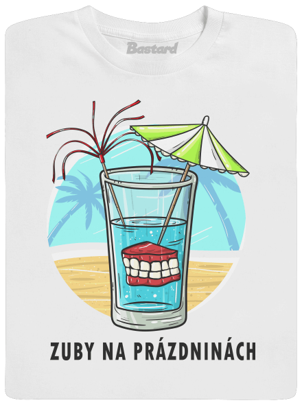 Zuby na prázdninách dětské tričko White