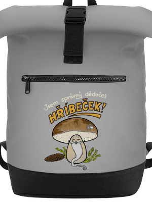 Babka a hříbeček batoh Grey Marl