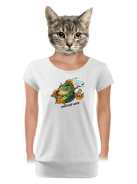 dámské tričko s lemem