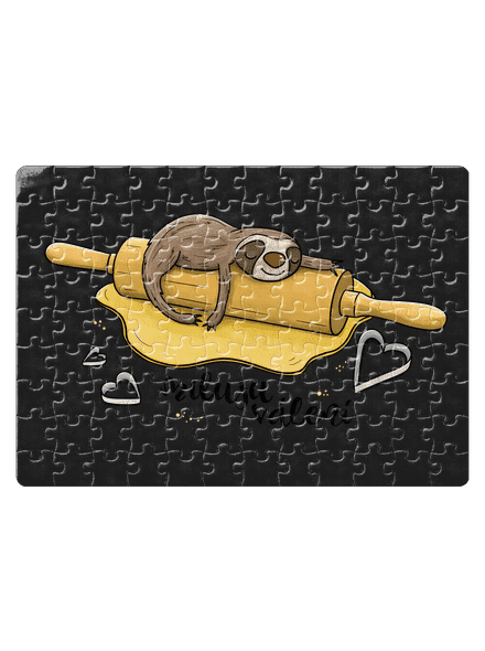 Miluju válení puzzle White