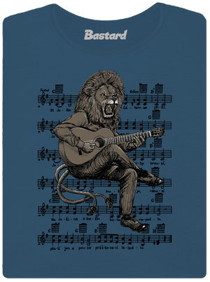 Co Čech, to muzikant dámské tričko premium Petrol Blue