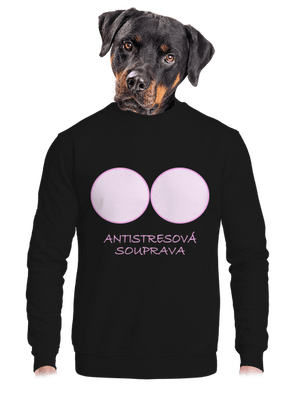 unisex mikina bez kapuce