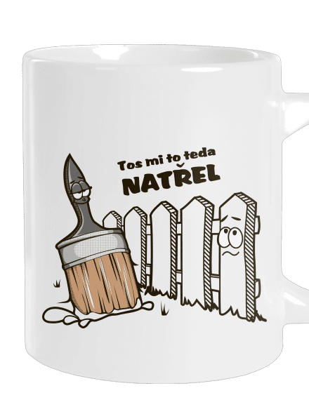 Tos mi to natřel velký hrnek White