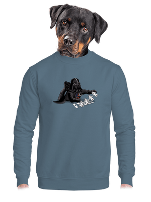 unisex mikina bez kapuce