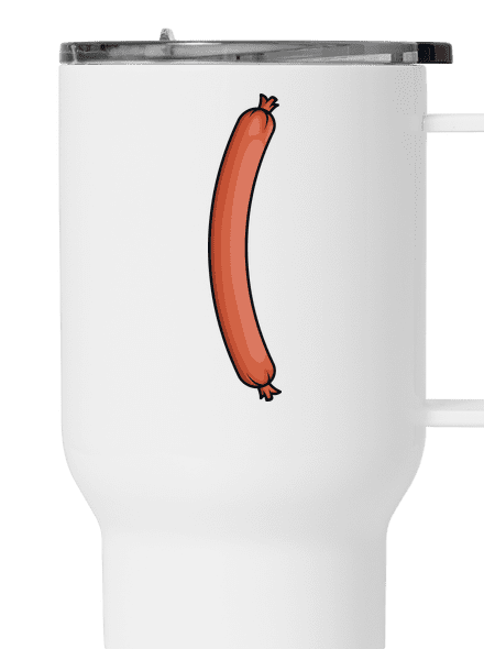 Párek a rohlík termohrnek White