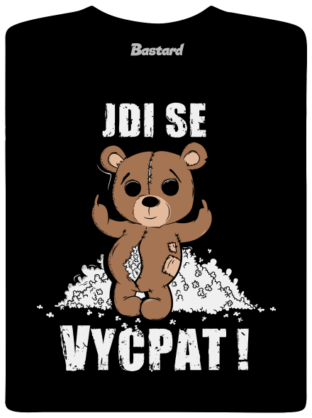 Jdi se vycpat pánské dlouhý rukáv Black