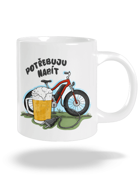 Potřebuju napít velký hrnek White