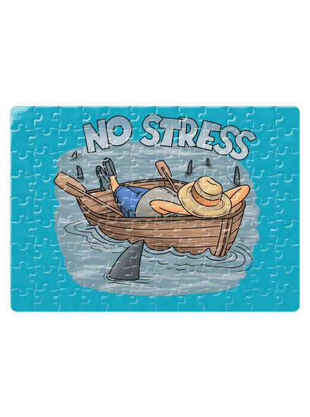 No stress puzzle White