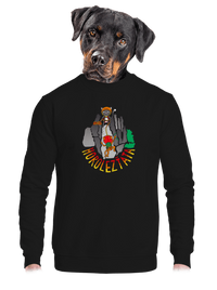 unisex mikina bez kapuce