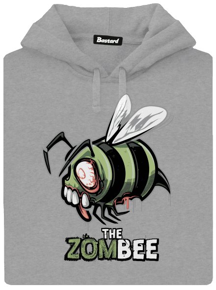 ZomBee pánská mikina klokanka Light Melange