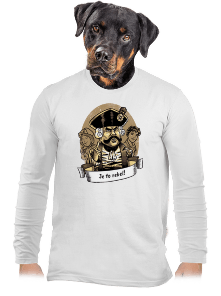 B14: S čerty nejsou žerty pánské dlouhý rukáv White