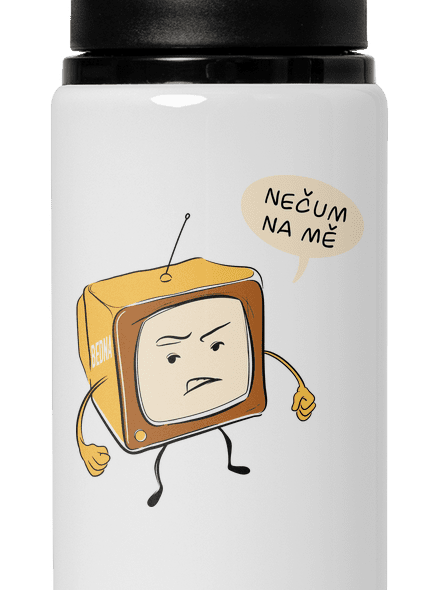 Nečum na mě lahev na vodu White
