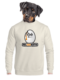 unisex mikina bez kapuce