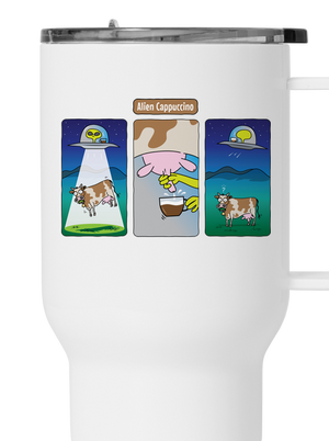 Alien Cappuccino termohrnek White