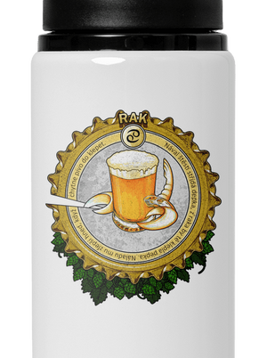 Pivní horoskop: Rak lahev na vodu White