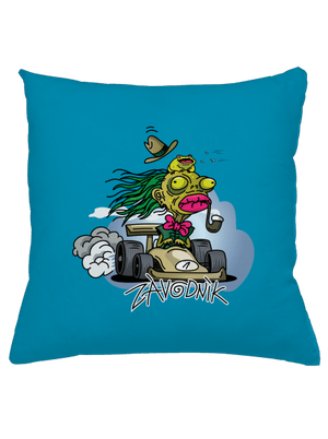 Závodník polštář Blue Turquoise