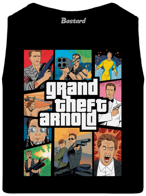 Grand Theft Arnold pánské tílko Black