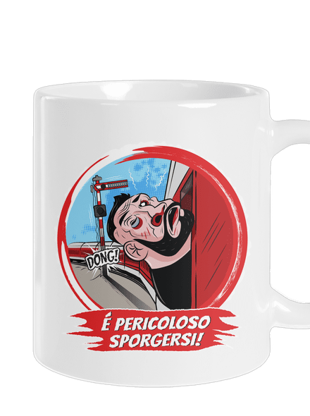 É pericoloso sporgersi klasický hrnek White