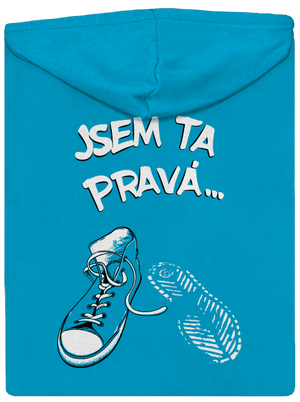 Hledám tu pravou dámská mikina na zip Blue Atol
