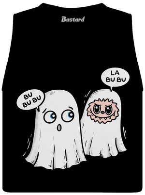 La bu bu dámské tílko volné Black