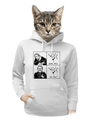 Cimrman: Copak jmelí dámská mikina klokanka White