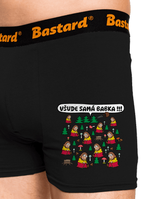 Všude samá babka boxerky Black