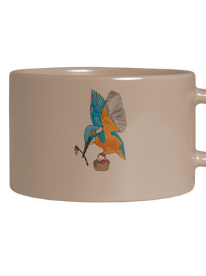 Koledňáček hrnek makronka Brown Macaron