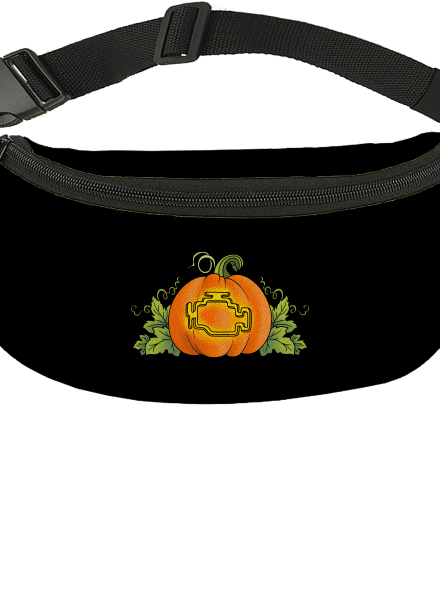 Strašidelný Halloween ledvinka Black