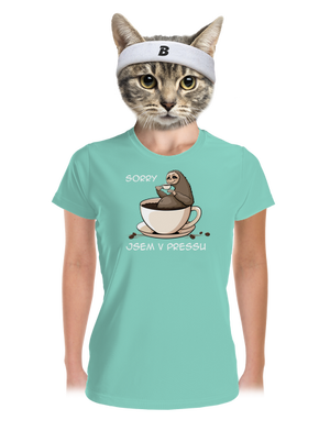 V pressu dámské sportovní tričko Mint Mal