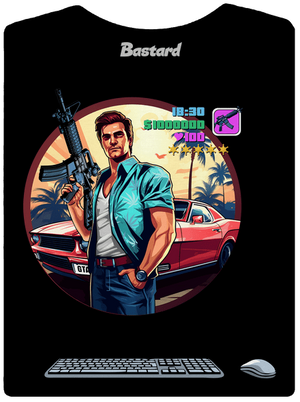 B17: GTA dámské tričko Black