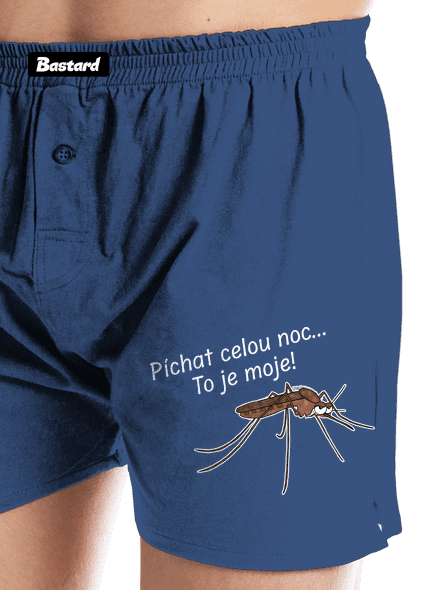 Komár s výdrží pánské trenky Blue