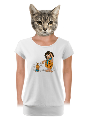 dámské tričko s lemem