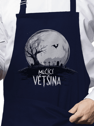 Mlčící většina zástěra Navy