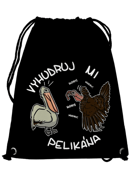 Vyhudruj mi pelikána vak Black