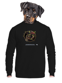 unisex mikina bez kapuce