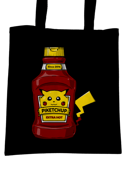 Piketchup taška Black