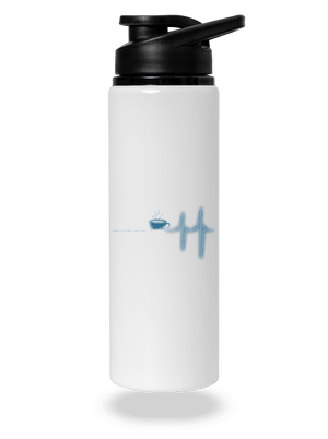 Coffee help lahev na vodu White