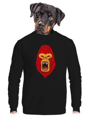 unisex mikina bez kapuce