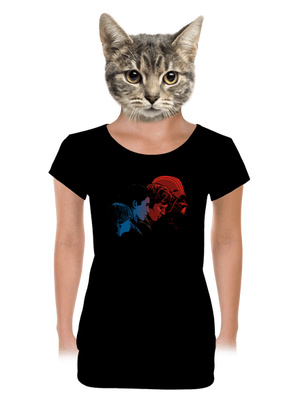 dámské tričko s lemem