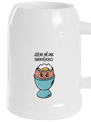 Naměkko půllitr White