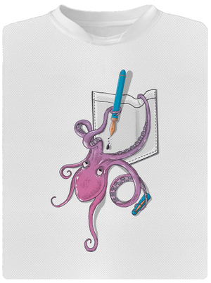 Prostě miluje inkoust dětské sportovní tričko White