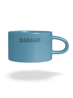 Barbar hrnek makronka Blue Macaron