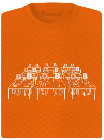 Cimrman: Debil, blbeček dámské sportovní tričko Neon Orange