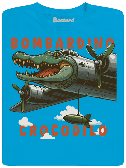 Bombardino Crocodilo – Italian Brainrot pánské tričko Atoll