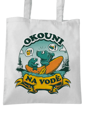 Okouni na vodě taška White