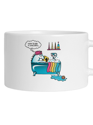 Jak se stát jednorožcem hrnek makronka White