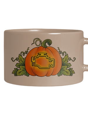 Strašidelný Halloween hrnek makronka Brown Macaron