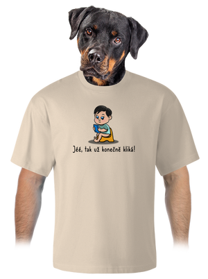 unisex tričko oversized